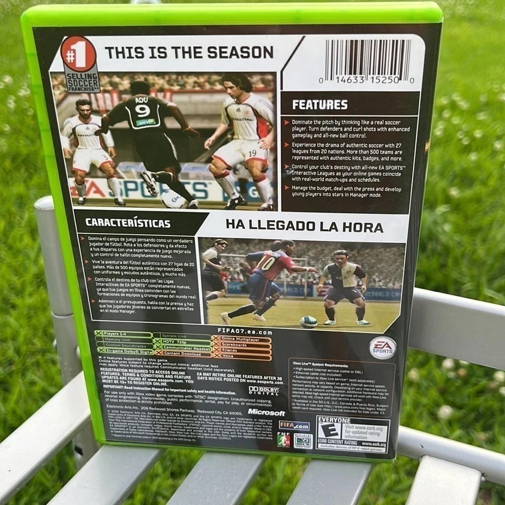 XBOX FIFA 07 Soccer game